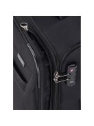 Travelite Chios fekete 4 kerekű bővíthető nagy bőrönd