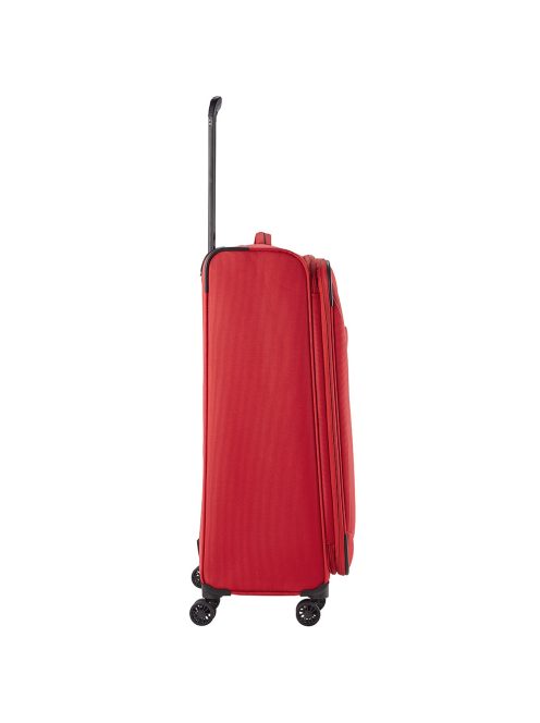 Travelite Chios piros 4 kerekű bővíthető nagy bőrönd