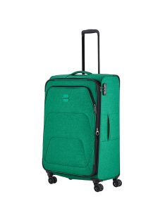 Travelite Adria zöld 4 kerekű bővíthető nagy bőrönd