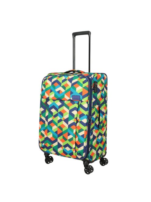 Travelite Campus színes 4 kerekű közepes bőrönd