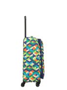 Travelite Campus színes 4 kerekű közepes bőrönd