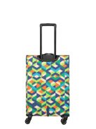 Travelite Campus színes 4 kerekű közepes bőrönd