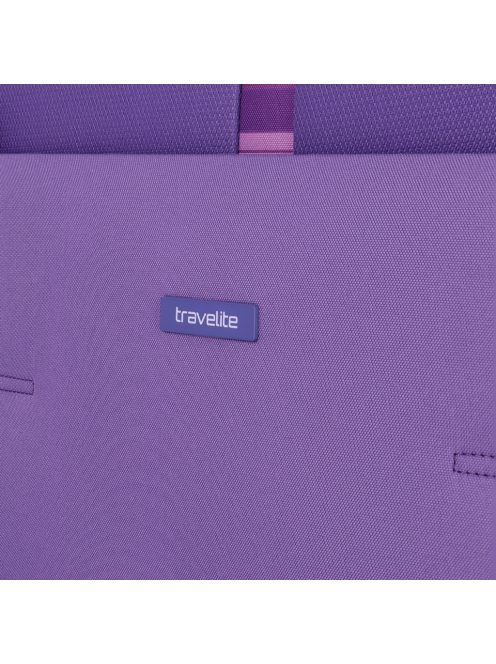 Travelite Rügen lila 4 kerekű kabinbőrönd