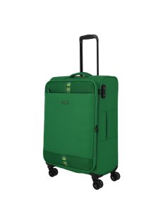   Travelite Rügen zöld 4 kerekű bővíthető közepes bőrönd