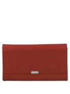 Pincér brifkó Piros patentos bőr 7420