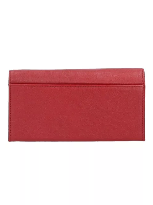 Pincér brifkó Piros patentos bőr 7420