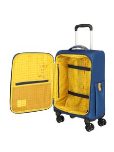 Travelite Minimover kék kalózos 4 kerekű gyerek bőrönd