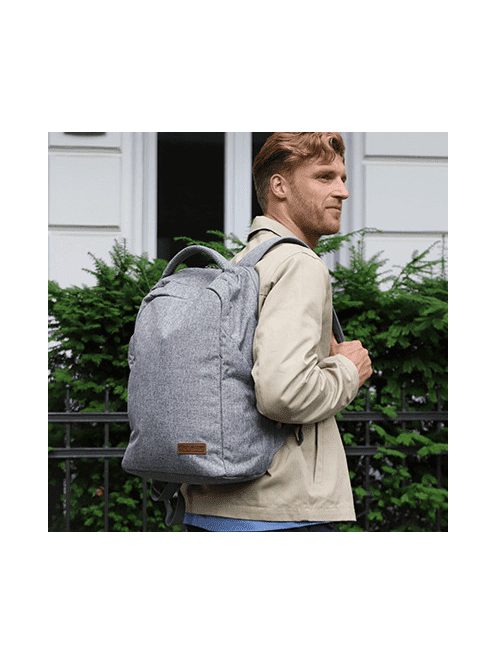 Hátizsák TRAVELITE Basics Safety 96311 light grey