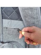 Hátizsák TRAVELITE Basics Safety 96311 light grey