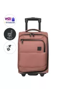 Enrico Benetti Wizzair és Ryanair ingyenesen felvihető ülés alatti bőrönd 39048-40 rozé 