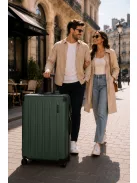 Travelite Dynamic XL extra nagy méretű bőrönd zöld