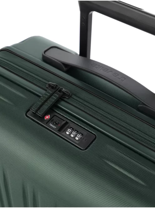 Travelite Dynamic XL extra nagy méretű bőrönd zöld