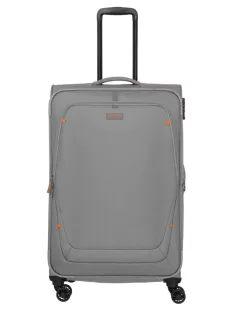   Travelite Umbria L Smoky grey bővíthető nagy méretű bőrönd
