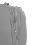 Travelite Umbria L Smoky grey bővíthető nagy méretű bőrönd