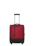 Travelite Crosslite S 2w két kerekű bővíthető kabinbőrönd piros