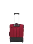 Travelite Crosslite S 2w két kerekű bővíthető kabinbőrönd piros
