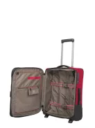 Travelite Crosslite S 2w két kerekű bővíthető kabinbőrönd piros
