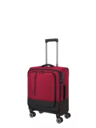 Travelite Crosslite S 4w négy kerekű kabin bőrönd piros