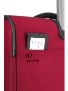 Travelite Crosslite S 4w négy kerekű kabin bőrönd piros