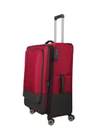 Travelite Crosslite L bővíthető nagy méretű bőrönd piros