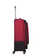 Travelite Crosslite L bővíthető nagy méretű bőrönd piros