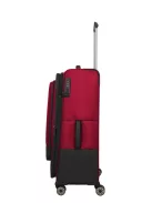 Travelite Crosslite L bővíthető nagy méretű bőrönd piros