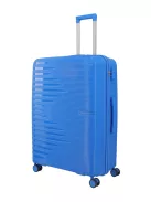 Travelite Pacific L 4w kék nagy bőrönd