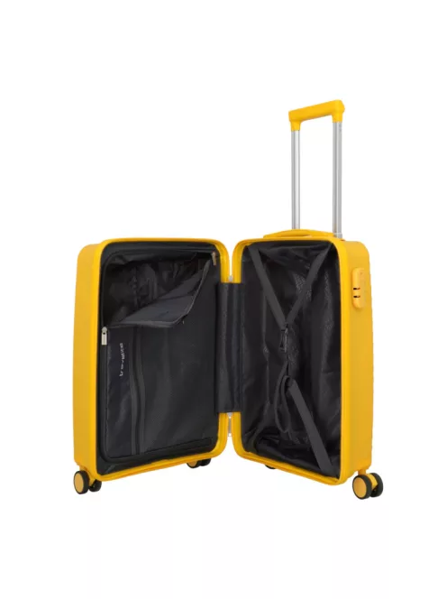 Travelite Pacific S 4w sárga kabinbőrönd
