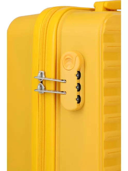 Travelite Pacific S 4w sárga kabinbőrönd