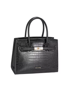 David Jones női kézitáska CM8250A fekete – divatos David Jones kézitáska