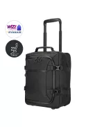Enrico Benetti Wizzair és Ryanair ingyenesen felvihető ülés alatti bőrönd XS méret underseater 95003 fekete