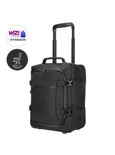   Enrico Benetti Wizzair és Ryanair ingyenesen felvihető ülés alatti bőrönd XS méret underseater 95003 fekete