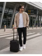 Enrico Benetti Wizzair és Ryanair ingyenesen felvihető ülés alatti bőrönd XS méret underseater 95003 fekete