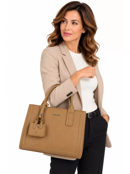 Enrico Benetti 65080 camel női kézitáska