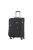 Travelite Capri közepes bőrönd fekete 4 kerekű bővíthető
