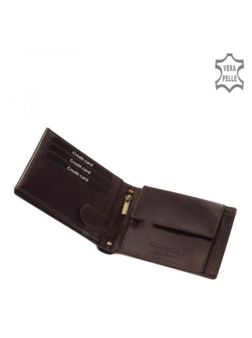 Pénztárca CORVO BIANCO CBS1021 Barna bőr férfi