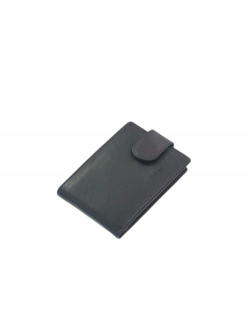 LA SCALA AD30809/T Kék bőr női kártyatartó