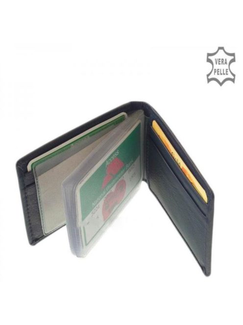 Kártyatartó La Scala AD30809 Kék bőr