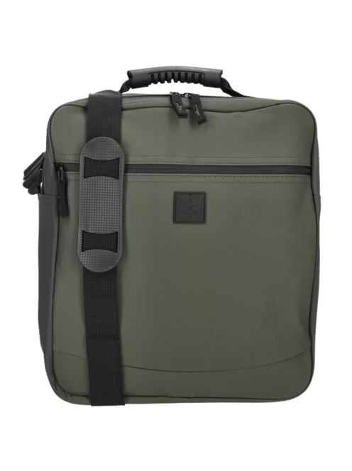 Enrico Benetti Wells zöld férfi laptoptartós válltáska 14"