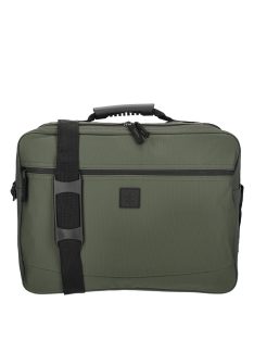   Enrico Benetti Wells zöld 40x30x20 laptoptartós kabintáska 15"