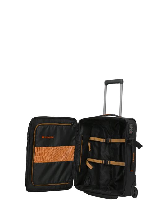 Travelite Briize fekete 2 kerekű gurulós utazótáska 55cm