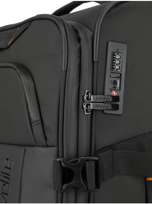 Travelite Briize fekete 4 kerekű kabinbőrönd