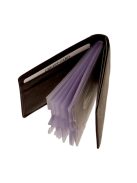 La Scala 30809 fekete bőr férfi kártyatartó