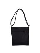 Karen Viva fekete-drapp-csau barna rostbőr női oldaltáska