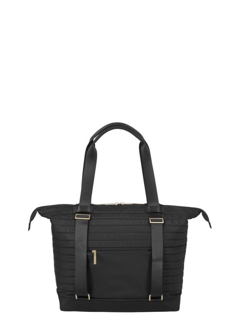 Travelite Barbara Stepp fekete steppelt női válltáska/hátizsák