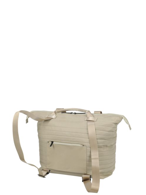 Travelite Barbara Stepp bézs steppelt női válltáska/hátizsák