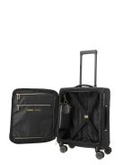 Travelite Barbara Stepp fekete 4 kerekű női kabinbőrönd