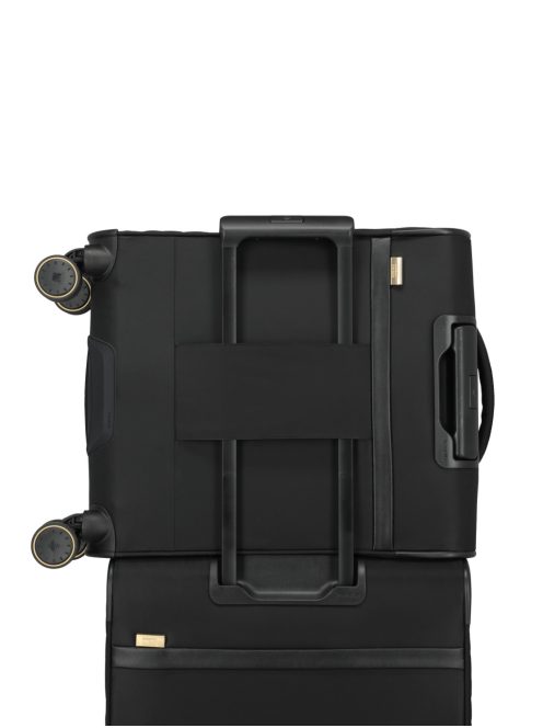 Travelite Barbara Stepp fekete 4 kerekű női kabinbőrönd