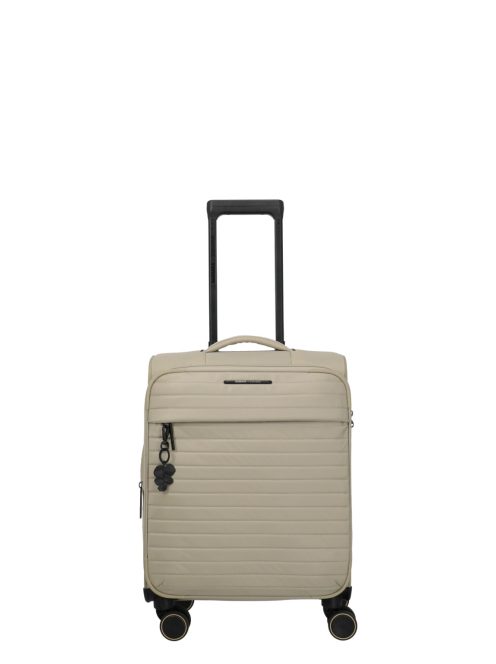 Travelite Barbara Stepp bézs 4 kerekű női kabinbőrönd