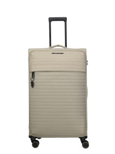 Travelite Barbara Stepp bézs 4 kerekű női nagy bőrönd